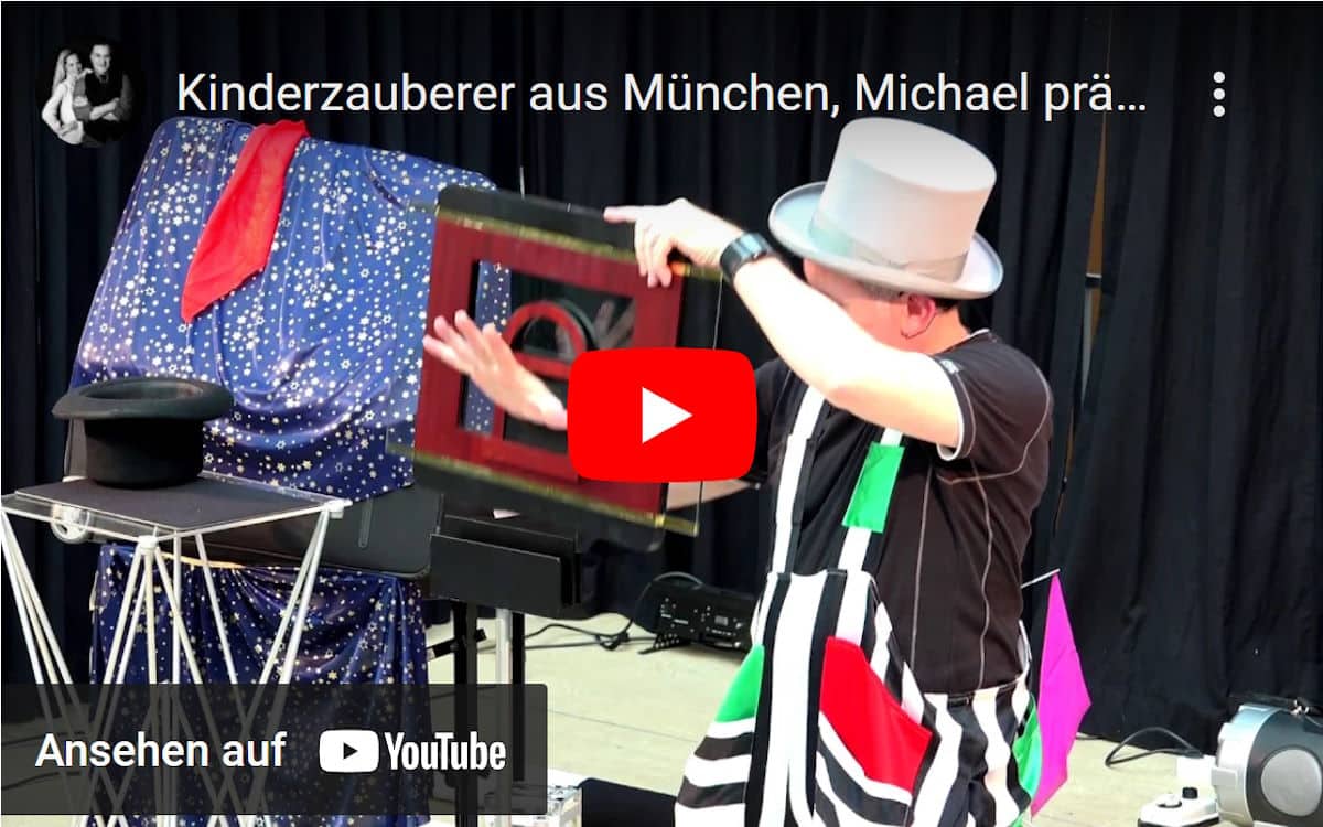 Das Video zur Zaubershow von Kinderzauberer Michael. Zum ansehen auf das Bild klicken